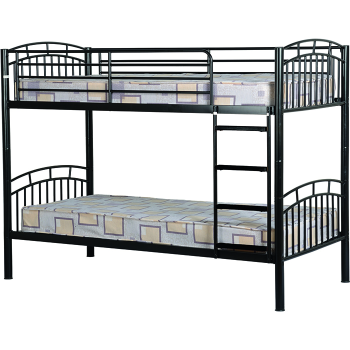 Ventura 3' Bunk Bed In Black Or Silver